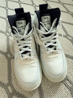 Nike AF1 HI UT 2.0 White/Black Women’s Sneakers
